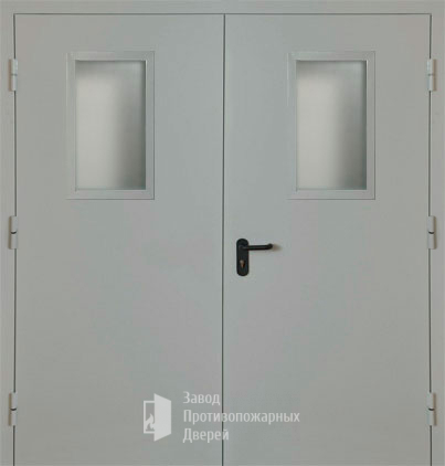 Фото двери «Двупольная со стеклом EI-30» в Красноармейску