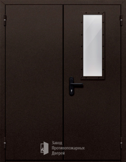 Фото двери «Двупольная со одним стеклом №410» в Красноармейску