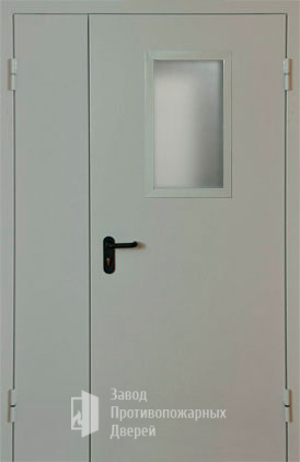 Фото двери «Полуторная со стеклом EI-30» в Красноармейску