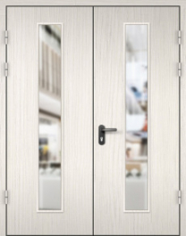 Фото двери «МДФ двупольная со стеклом №22» в Красноармейску