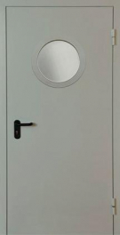 Фото двери «Однопольная с круглым стеклом EI-30» в Красноармейску