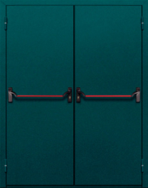 Фото двери «Двупольная глухая с антипаникой №16» в Красноармейску