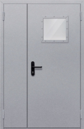 Фото двери «Полуторная со стеклопакетом» в Красноармейску