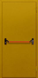 Фото двери «Однопольная глухая с антипаникой №45» в Красноармейску